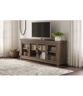 Benolong Entertainment Unit for 85 inch TV with 4 Doors